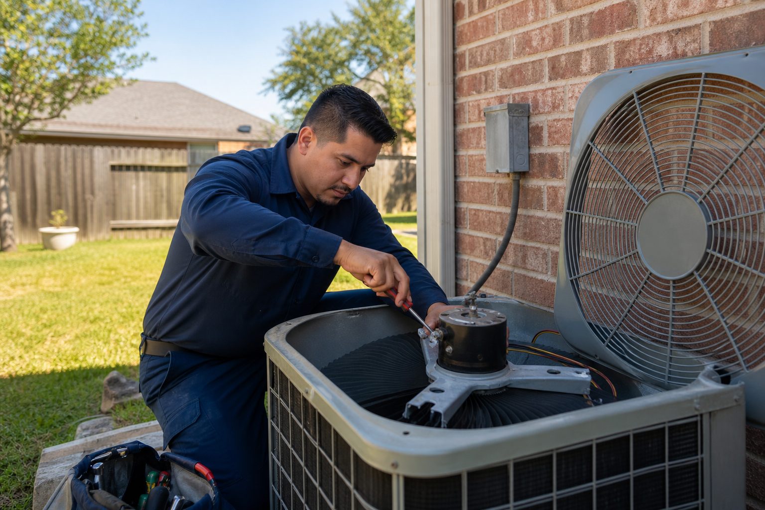 AC Repair Dallas TX - Bloom Air Duct Cleaning job photo