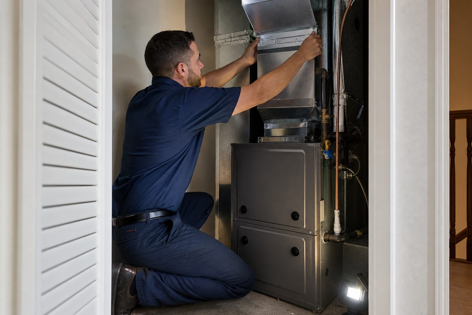 Heating Installation Dallas TX - Bloom Air Duct Cleaning job photo