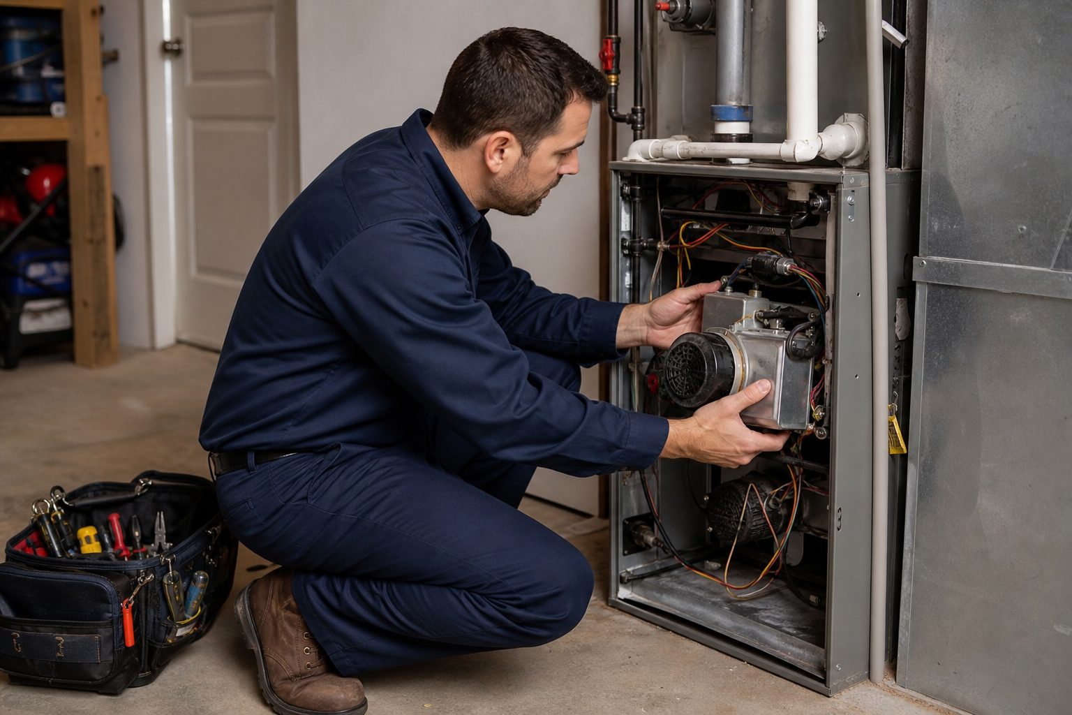 Heating Repair Dallas TX - Bloom Air Duct Cleaning job photo