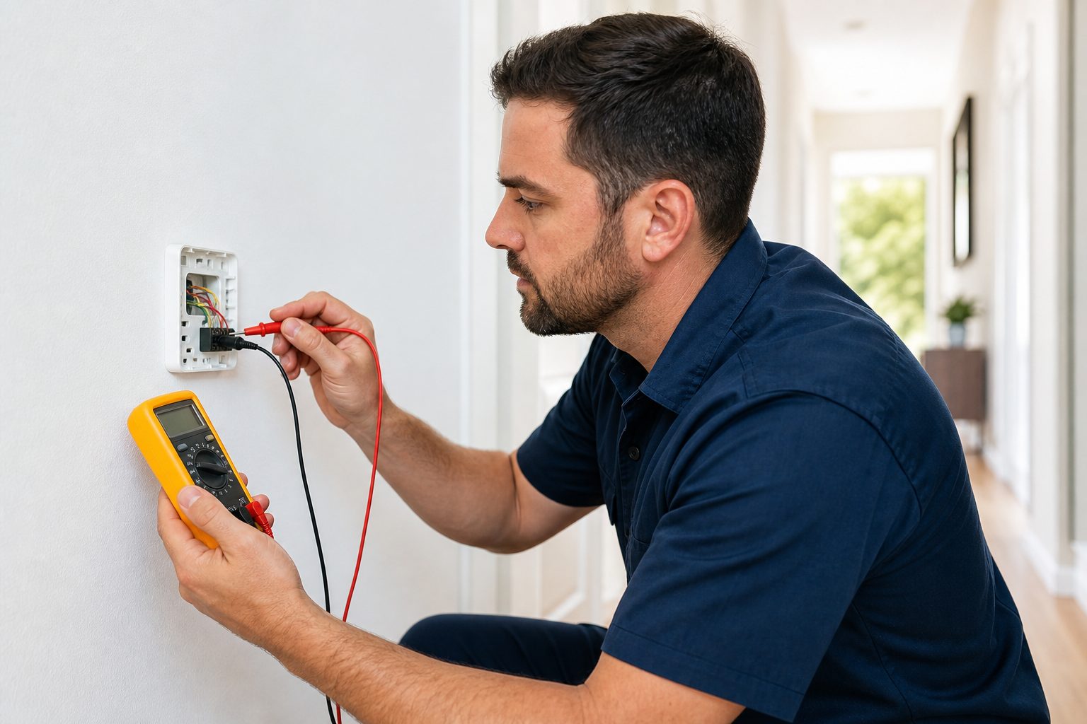 Thermostat Repair Dallas TX - Bloom Air Duct Cleaning job photo